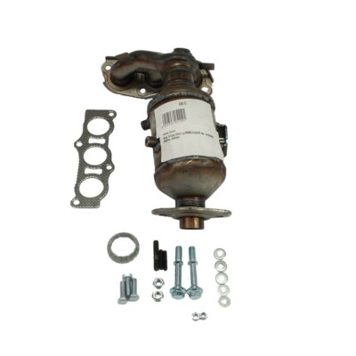 Katalysator mit Montagesatz für Peugeot 107 Toyota Aygo 1.0 Euro4