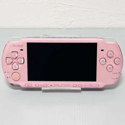 SONY PSP - 3000 PlayStation Portable Game Console Blossom Pink