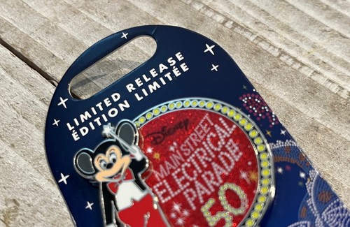 DISNEY PARKS Mickey Mouse Main Street Electrical Parade 50th Anniversary Pin - Picture 2 of 6