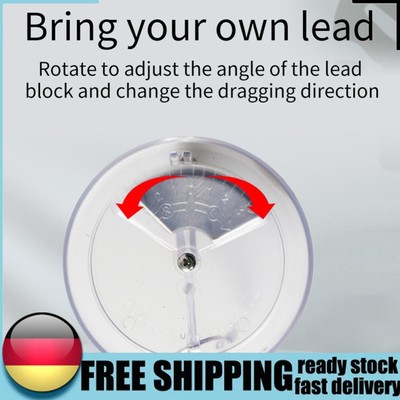 Mini Dipsy Diver Adjustable Angle Trolling Dipsy Diver Boat Fishing Equipment