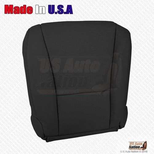 Fits 2009 2010 Lexus LS460 - Driver Bottom Leather Replacement Seat Cover Black - Picture 5 of 10