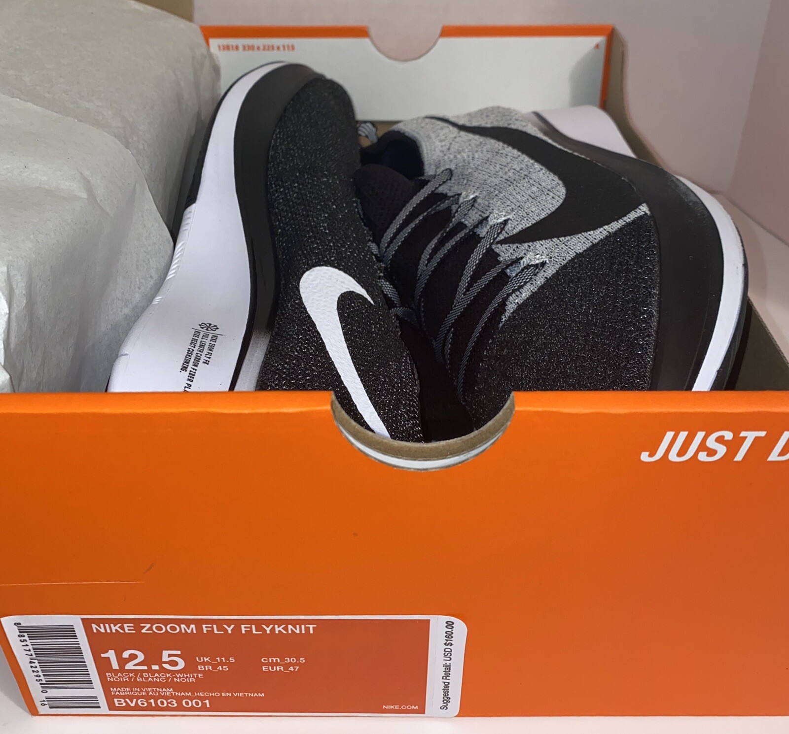 nike zoom fly flyknit 45