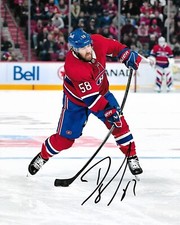 David Savard Signed 8x10 Photo Montreal Canadiens Autographed COA