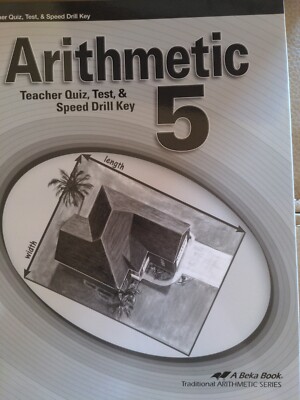 Abeka Arithmetic 5 Test/Quiz Key | eBay