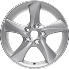 New 17" x 7" Silver Alloy Replacement Wheel Rim 2003-2008 for Mazda 6