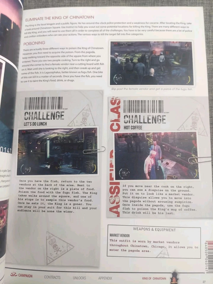 Hitman Absolution Official Game Guide Strategy 2012 Square Enix Prima Games - Image 4 of 4