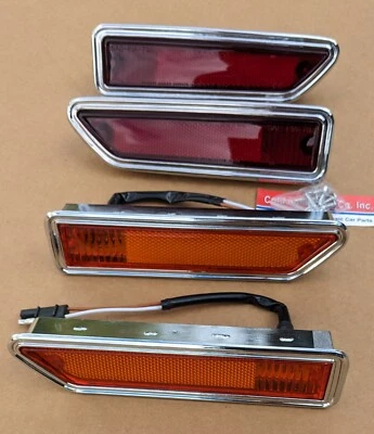 1970-71 Challenger Side Marker Lamp Lens Bezel Retainer E-body Mopar - Picture 1 of 9