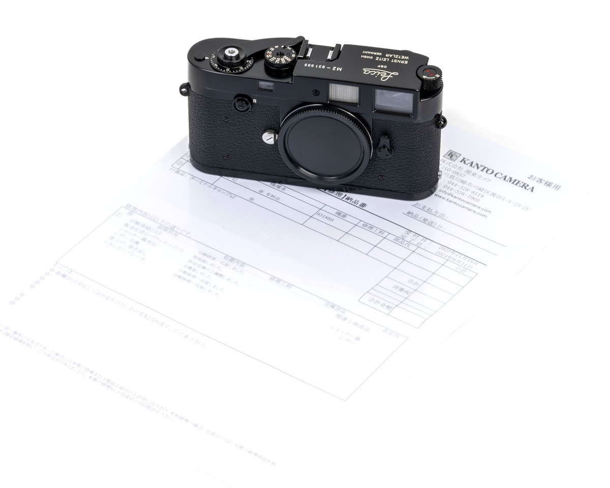 フィルムカメラ Leica M2 Glossy Black Repaint LEICA M2 Black Repaint 後塗り | 東京CAMERA