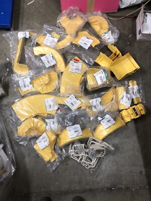 New Huge Lot of Fiber Runner Routing System Quick Couplers 4  6  12  Split Cover