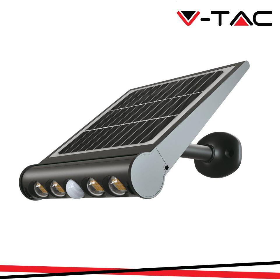 8W LED SOLAR WALL LIGHT 6000K
