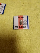 Fox Plugs -  one single Fox 1.5V Standard Long Glo-Plug - one New Plug!