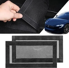 Backseat Air Vent Cover for Tesla Model 3 & Y, 2-Pack Rear Seat Black 