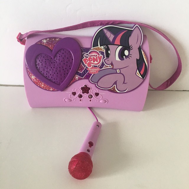 my little pony sing along boombox