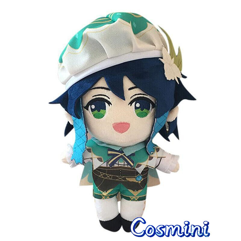 In Stock 20cm Doll Clothes Genshin Impact Venti Plushie Plush Doll Toy Cotton Clothes Change