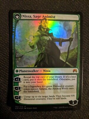 Nissa Vastwood Seer 1x FOIL ORI MTG Magic Origins Mythic MINT green Nissa Vastwood Seer 1x FOIL ORI MTG Magic Origins Mythic MINT green