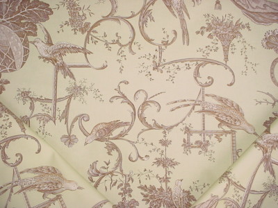 21-1/4Y Brunschwig et Fils BR-79500 Kininvie Chartreuse Upholstery Fabric