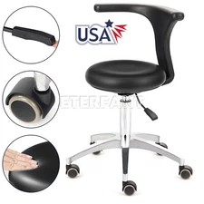 ETERFANT Portable Dental Dentist Adjustable Mobile Chair Medical PU Leather US