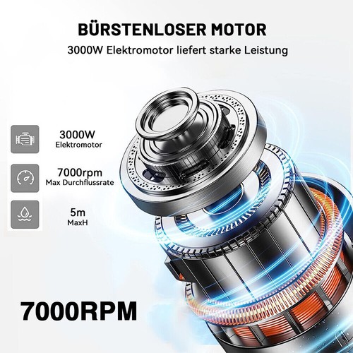 5 Zoll Elektrische Mini Handkreissäge Kreissäge Bürstenlosen Für 18V Makita Akku - Bild 7 von 14
