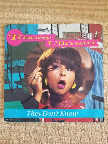 Tracey Ullman-They Don't Know/You Broke My Heart 45RPM 7" Vinyl 1983 MCA-52347