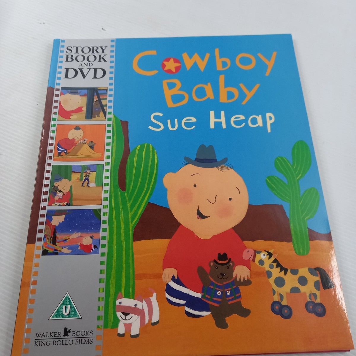 Set of Children's Reading Picture Story Book DVD cowboy baby - Main Image
