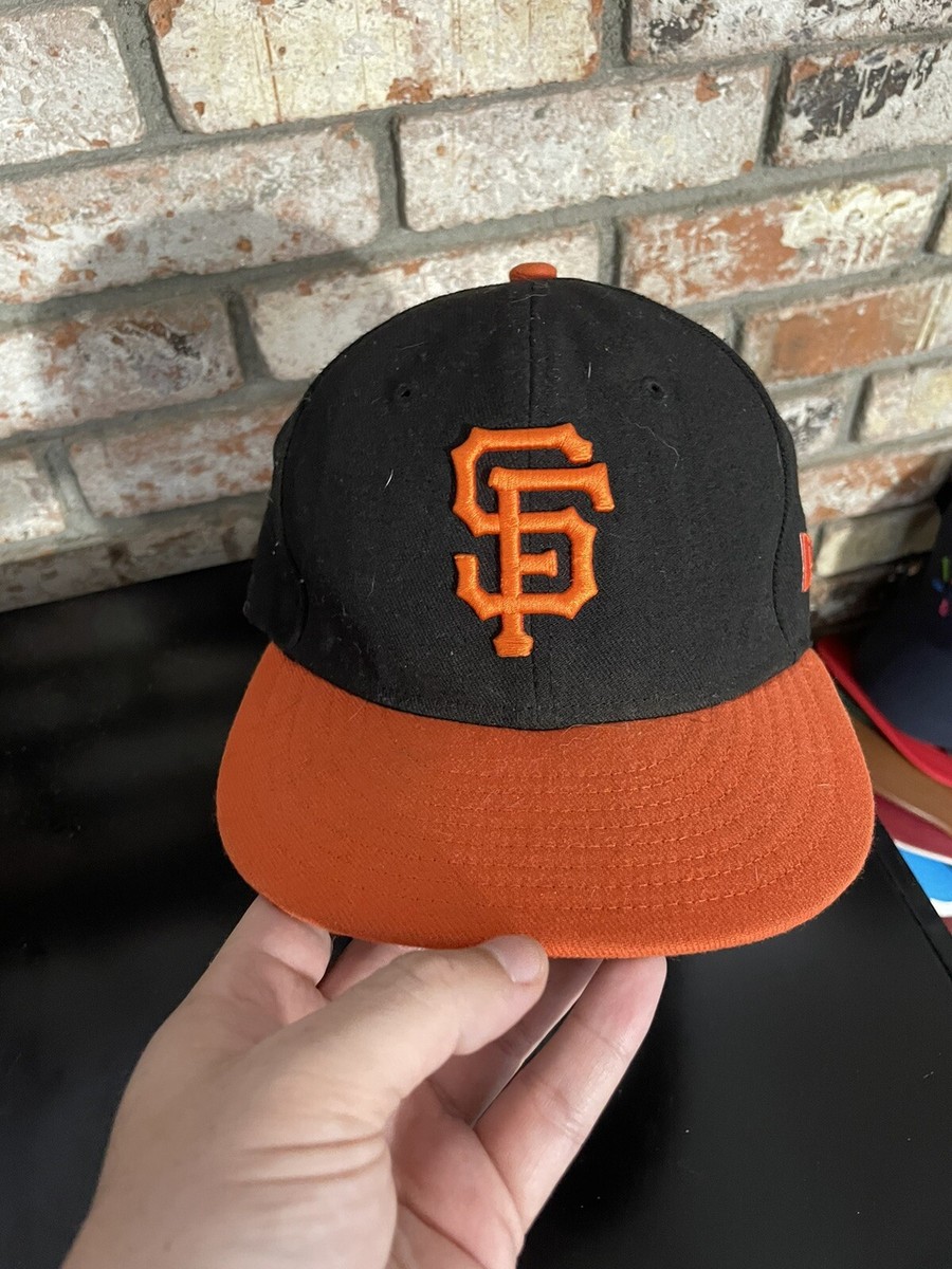 San Francisco Giants New Era 59fifty Hat / Cap 7 1/8 Black With