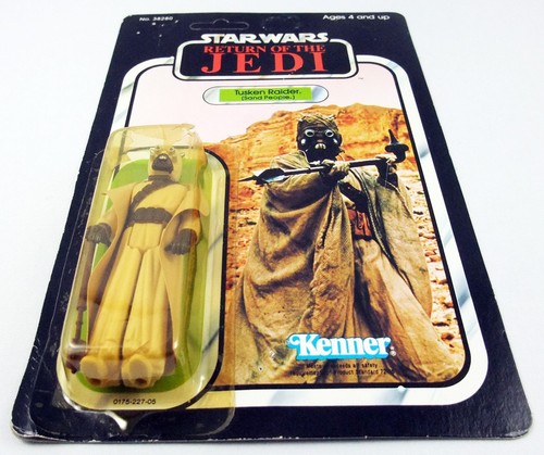Star Wars ROTJ 1983 - Kenner 77back A - Tusken Raider (Sand People) - Foto 3 di 7