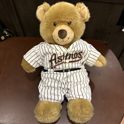 Houston Astros Build-a-Bear Bear with uniform
