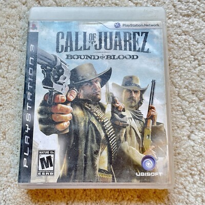 Call of Juarez: Bound in Blood Playstation 3 PS3 PREOWNED COMPLETE CIB