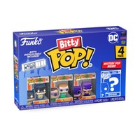 Batman Adam West 4-Pack Dc Collection Bitty Pop! Figur Funko