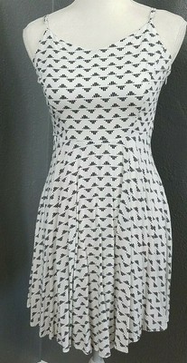 old navy black and white dress