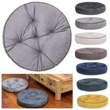 Kissen Runde Sitzkissen Bodenkissen Pouf  Boden Kissen  Ø57cm x 10cm