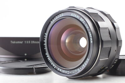 🎦👀✨N MINT✨ Asahi Pentax SMC Super Multi Coated Takumar 28mm f3