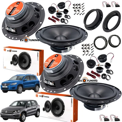 Kit 8 Casse Altoparlanti JBL Anteriori e Posteriori per VW Tiguan dal 2017 - Bild 1 von 4