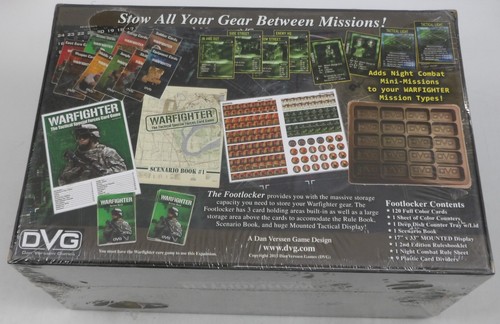 Warfighter Tactical Special Forces Card Game Footlocker Expansion 2015 SEALED - 第 2/6 張圖片