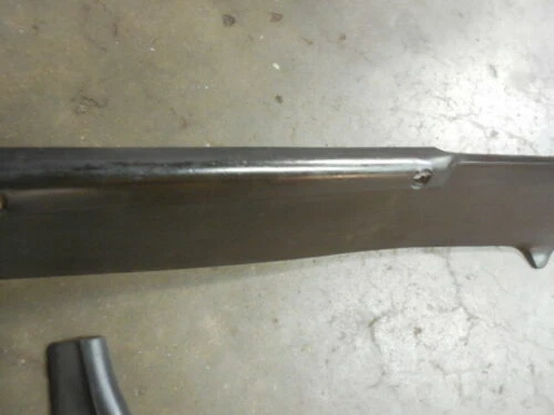 1976 BMW 3.0 Si E3 The New Six conjunto de para-choque traseiro 3 guarnições de proteção de tampa de borracha - Imagem 4 de 4