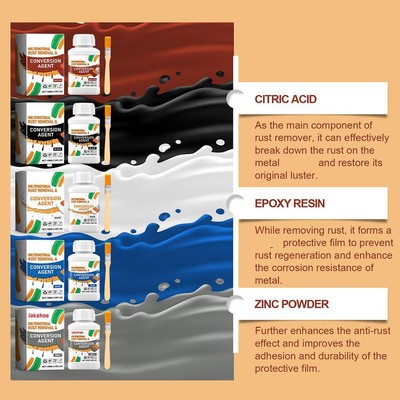Multifunctional Rust Removal&Conversion Agent, Multipurpose Rust New R9E7