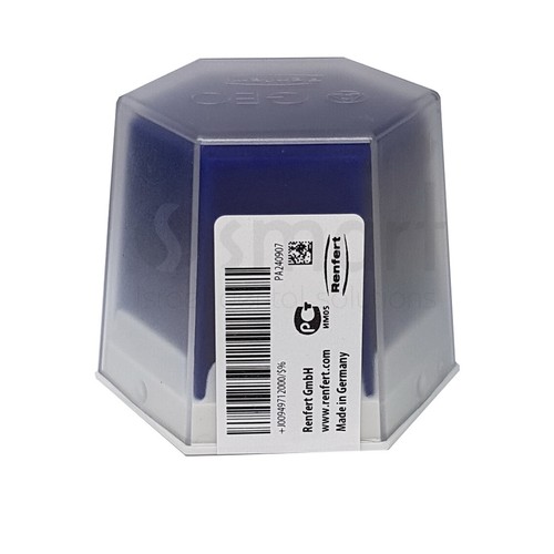 Dental Lab wax Renfert GEO classic 75 gr Modeling blue transparent 4971200 - Picture 3 of 3