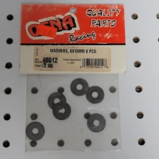 OFNA Racing 40012 Washers 6x15mm, 6pcs Vintage NIP NOS