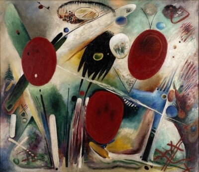 RUDOLF BAUER SYMPHONY  ABSTRACT ART GICLEE PRINT FINE CANVAS