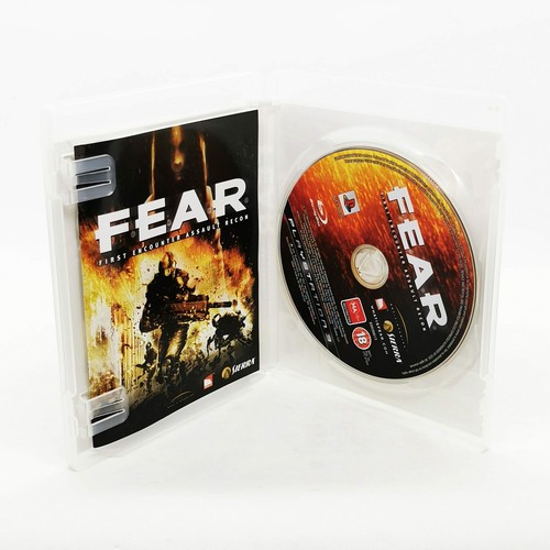 FEAR First Encounter Assault Recon PS3 Playstation 3 Game - Complete with Manual - Foto 3 di 3