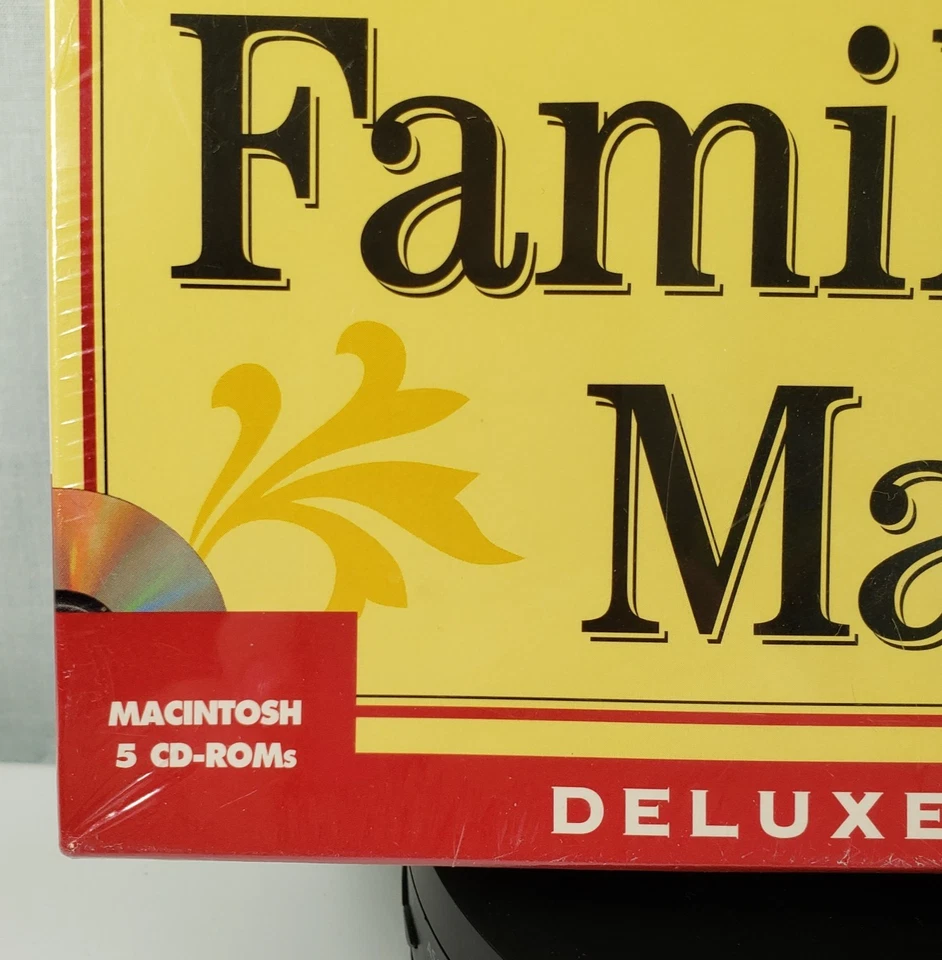 Vintage Windows Original Family Tree Maker 1996 Deluxe Edition II NEW Sealed - Image 4 of 4