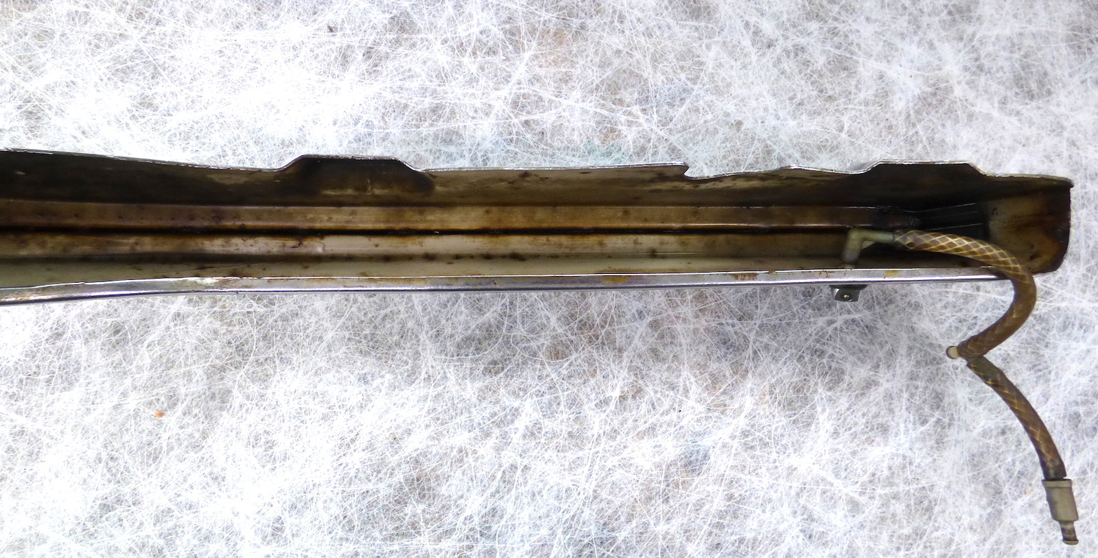 Mercedes W116 450 SEL 6.9 Front Bumper Corner Upper Left 1168800170