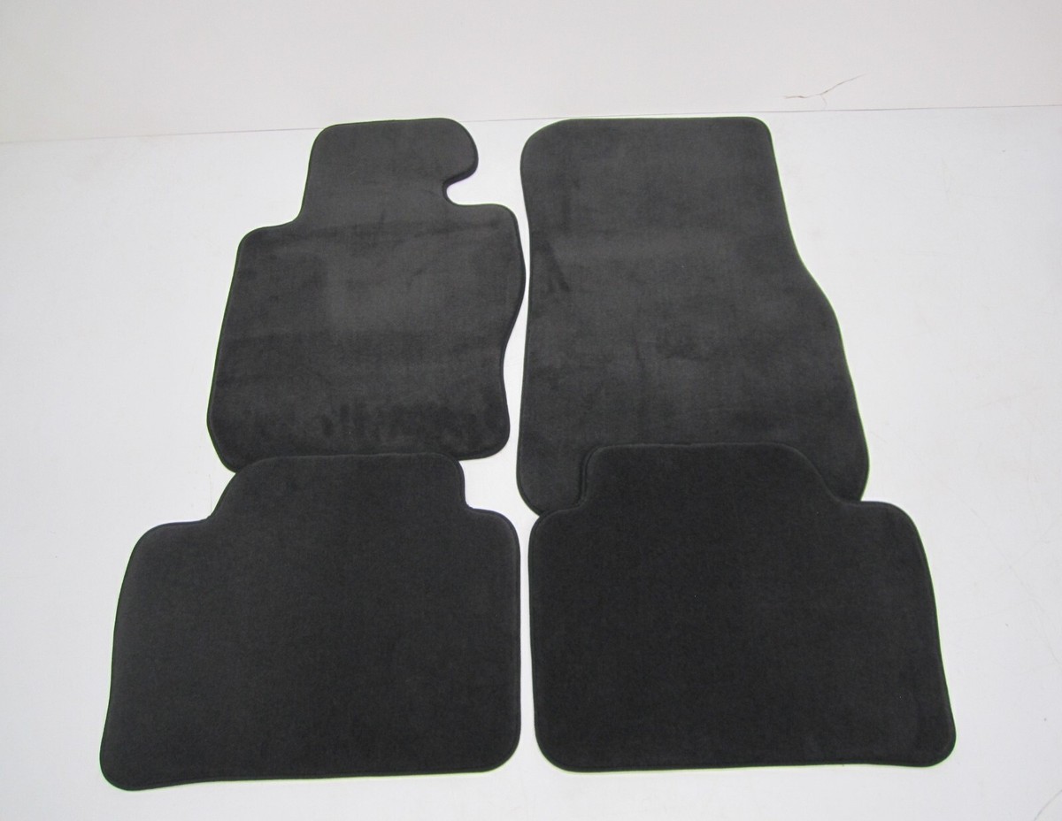 4 BMW 3 Series Carpeted Floor Mat Kit Floormats Set Front Rear