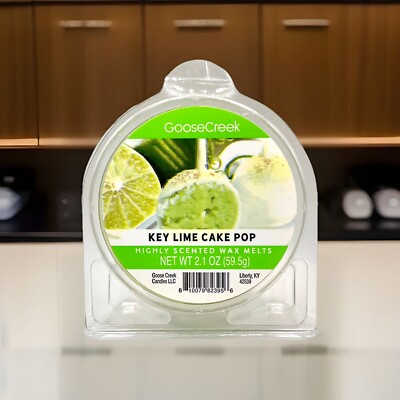 Goose Creek Wax Melts-Key Lime Cake Pops (2.1 oz)