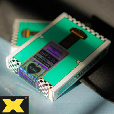 Gemini Turquoise PRISM HOLO GILDED新品1個 Gemini Casino Turquoise PRISM HOLO GILDED 1 of 200 Playing