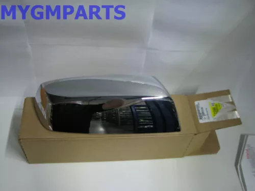 SILVERADO SIERRA CHROME PASSENGER SIDE MIRROR CAP DL8 DL3 2014-2017 NEW 22889520