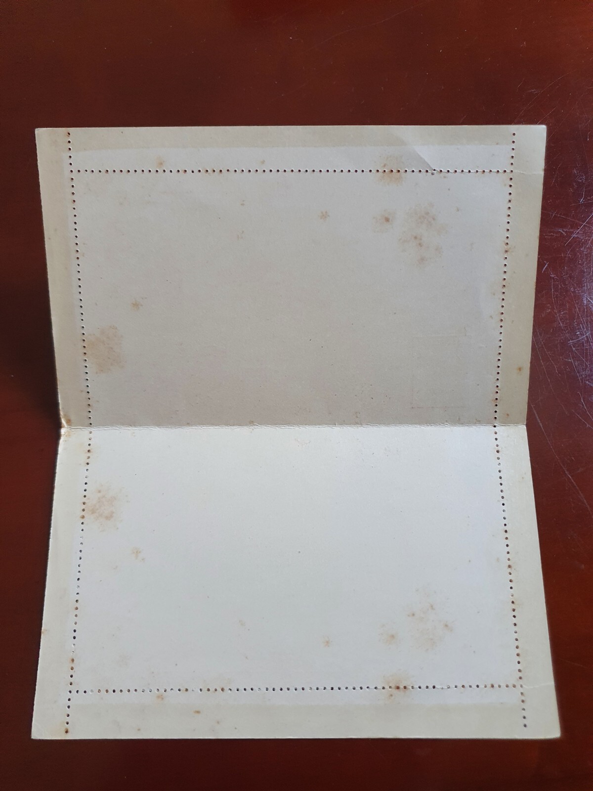 1949 AUSTRALIA 3 1/2d KING GEORGE VI LETTER CARD   RARE UNUSED