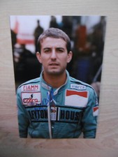 Ivan Capelli autograph signed 10x15 cm picture