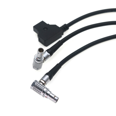 D-tap to double 0B 2pin plug Power Cable For Teradek Bolt Pro 1000/3000ft