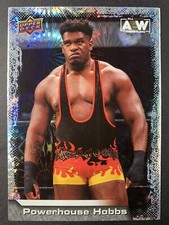2022 Upper Deck AEW All Elite Wrestling powerhouse hobbs pyro parallel #6